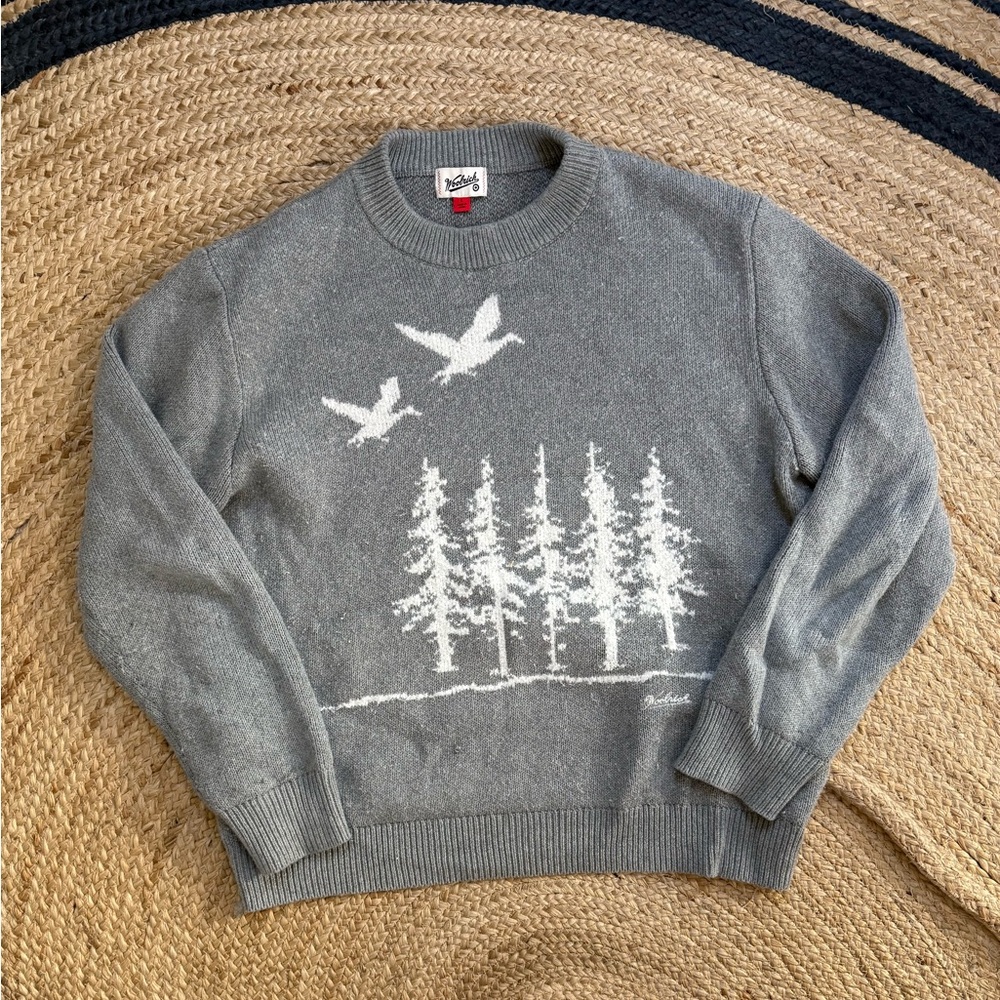 Target x Woolrich collab crewneck sweater